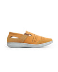 Men's Leather tan casual shoes 04654