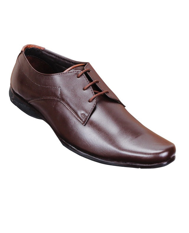 Men's Leather brown Formal Shoes 102818