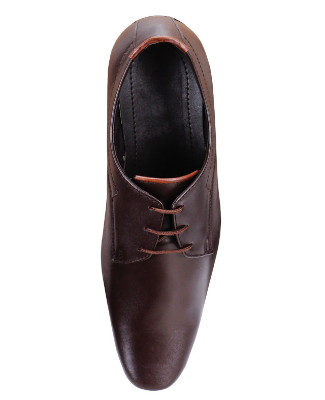 Men's Leather brown Formal Shoes 102818