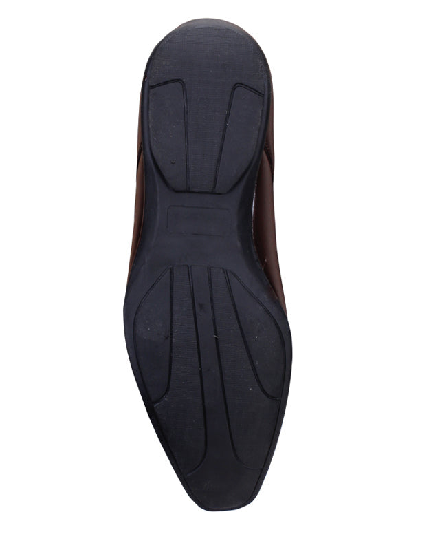 Men's Leather brown Formal Shoes 102818