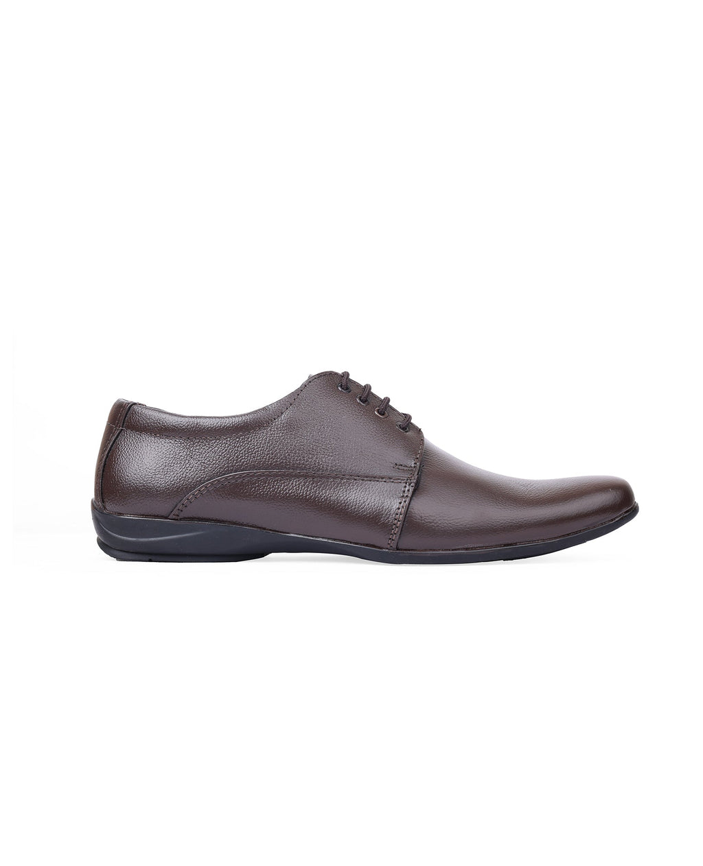 Men's leather brown shoes  106416