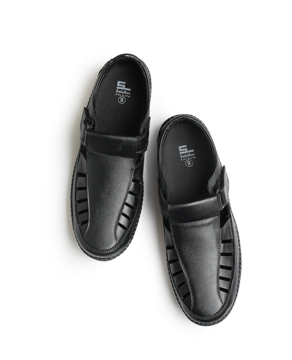 Men's Fisherman black Sandals 117450