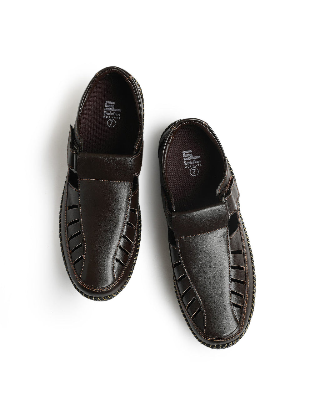 Men's Fisherman brown Sandals 117451