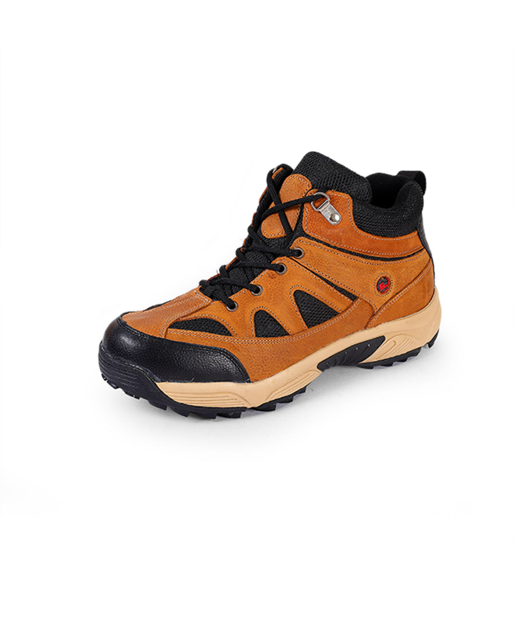 men's high ankle casual brown shoes 165510