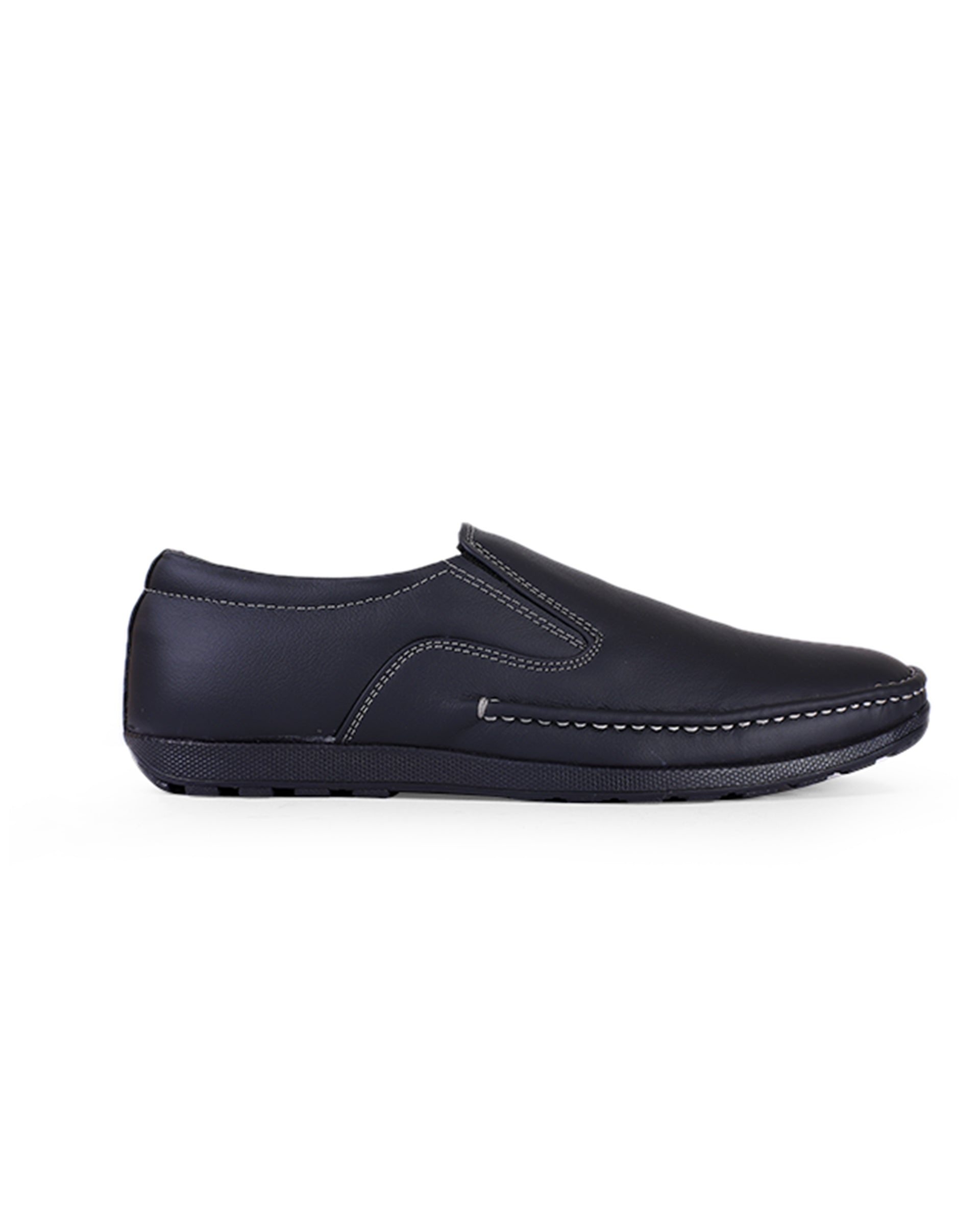 Men's leather Black shoes  200284
