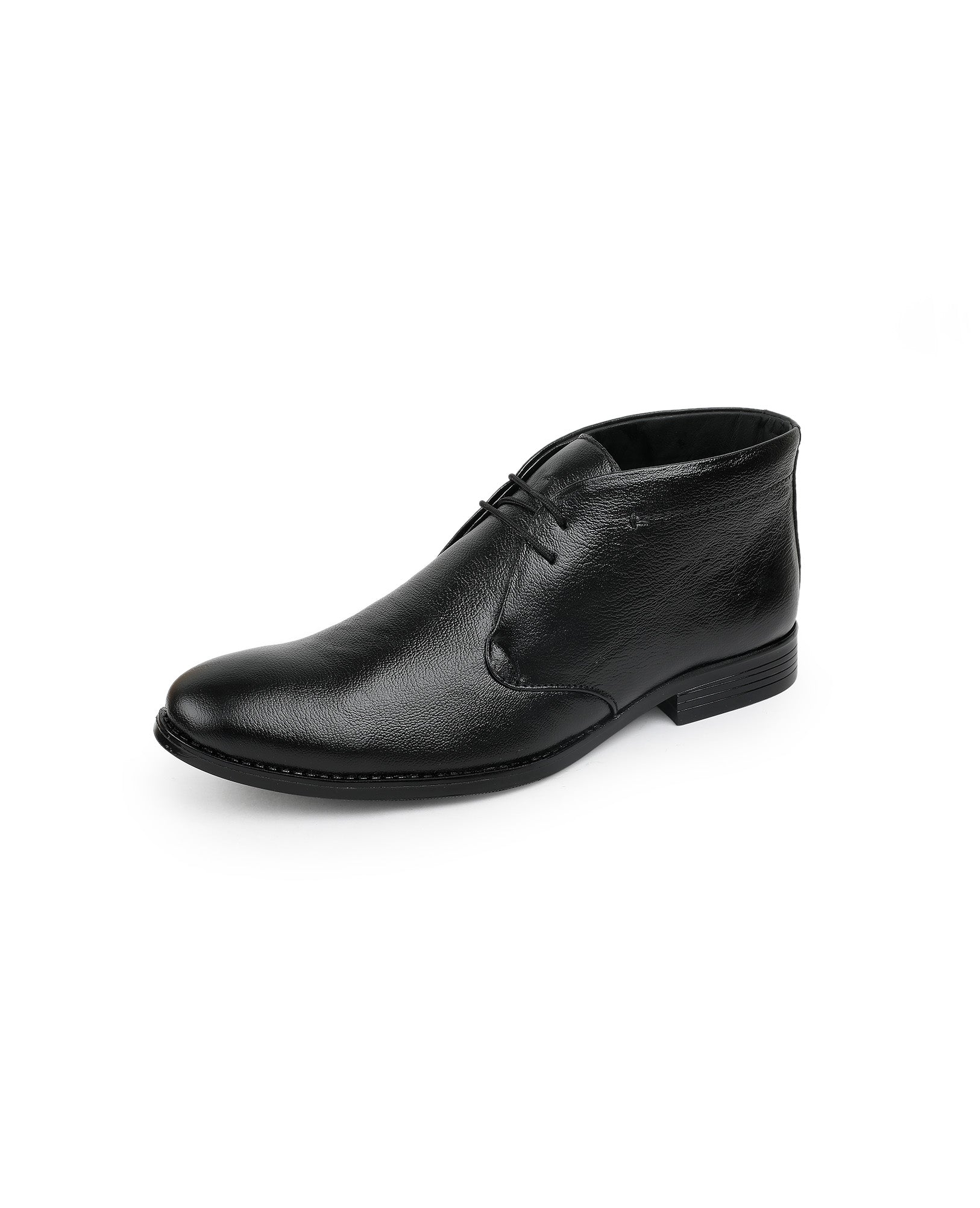 MEN LEATHER ANKLE SHOE 205904