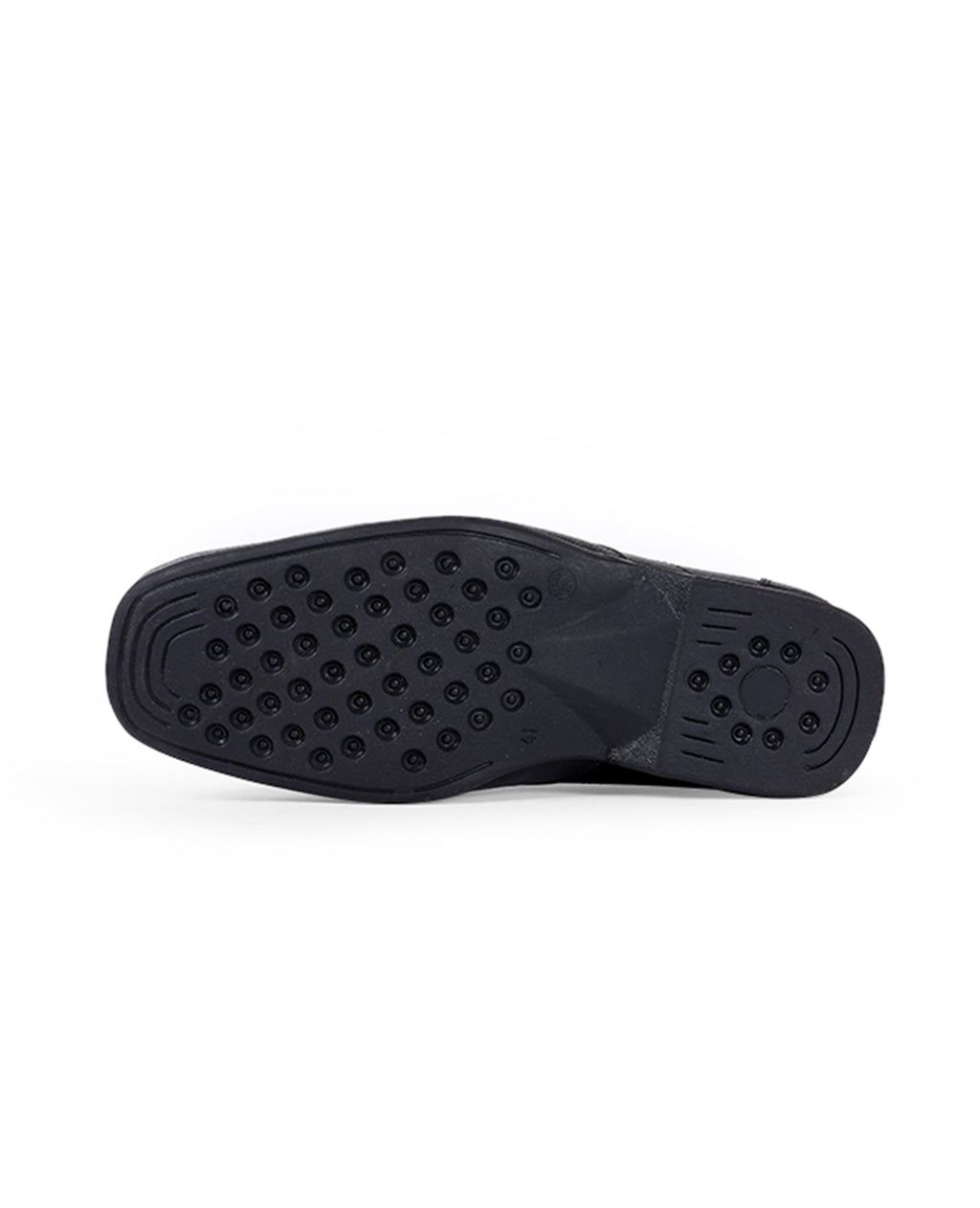 Men's leather black shoes  24380
